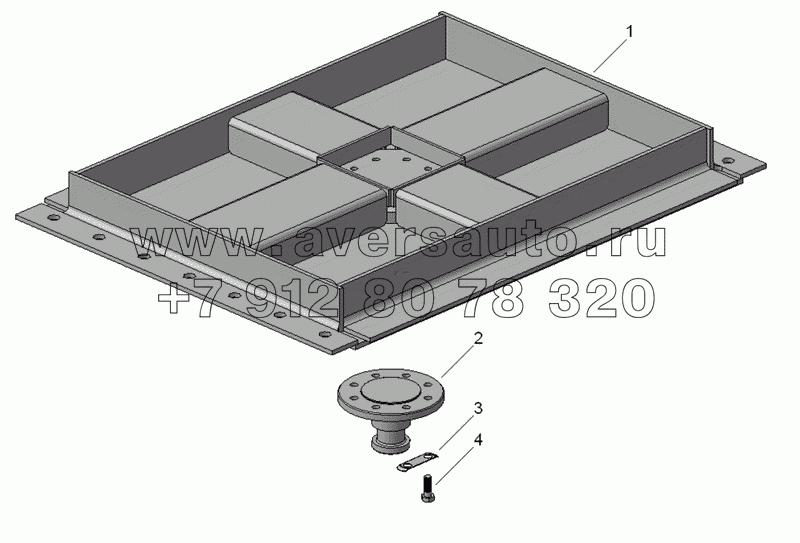 9693-2704210 Плита опорная